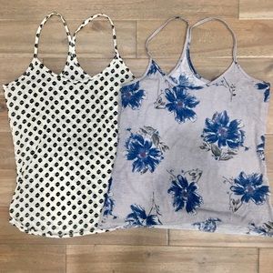 2 Urban Outfitter Racerback Spaghetti Strap Tanks